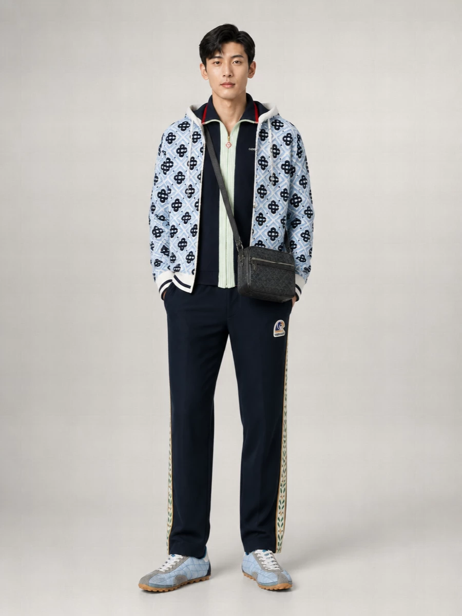 Casablanca Wool Hooded Jacket