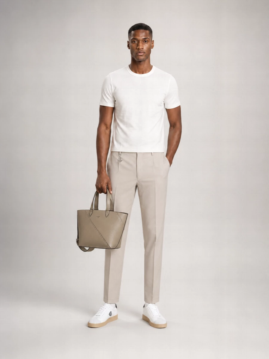 Fendi Leather Tote Bag