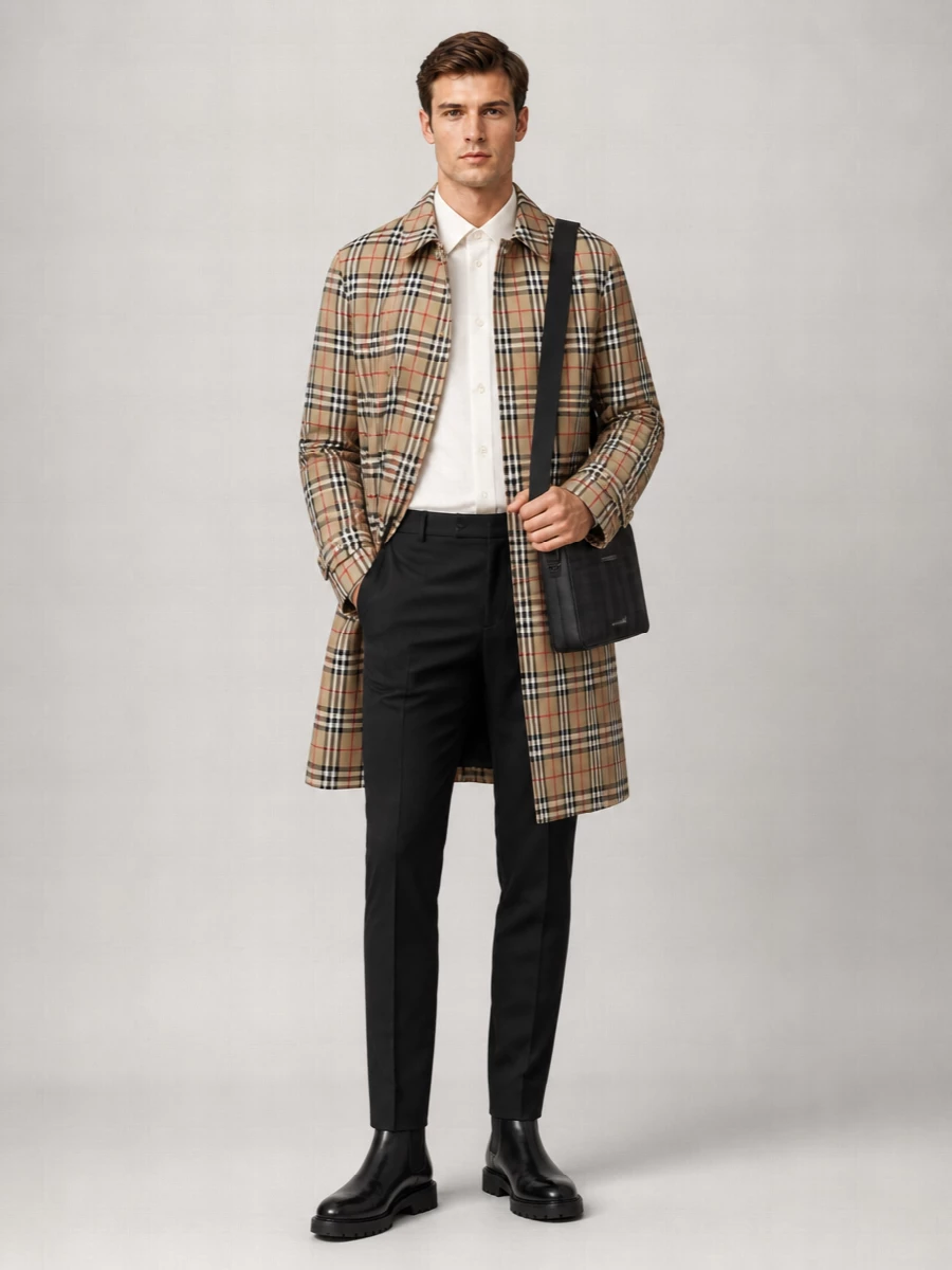 Burberry Cotton Trench Coat