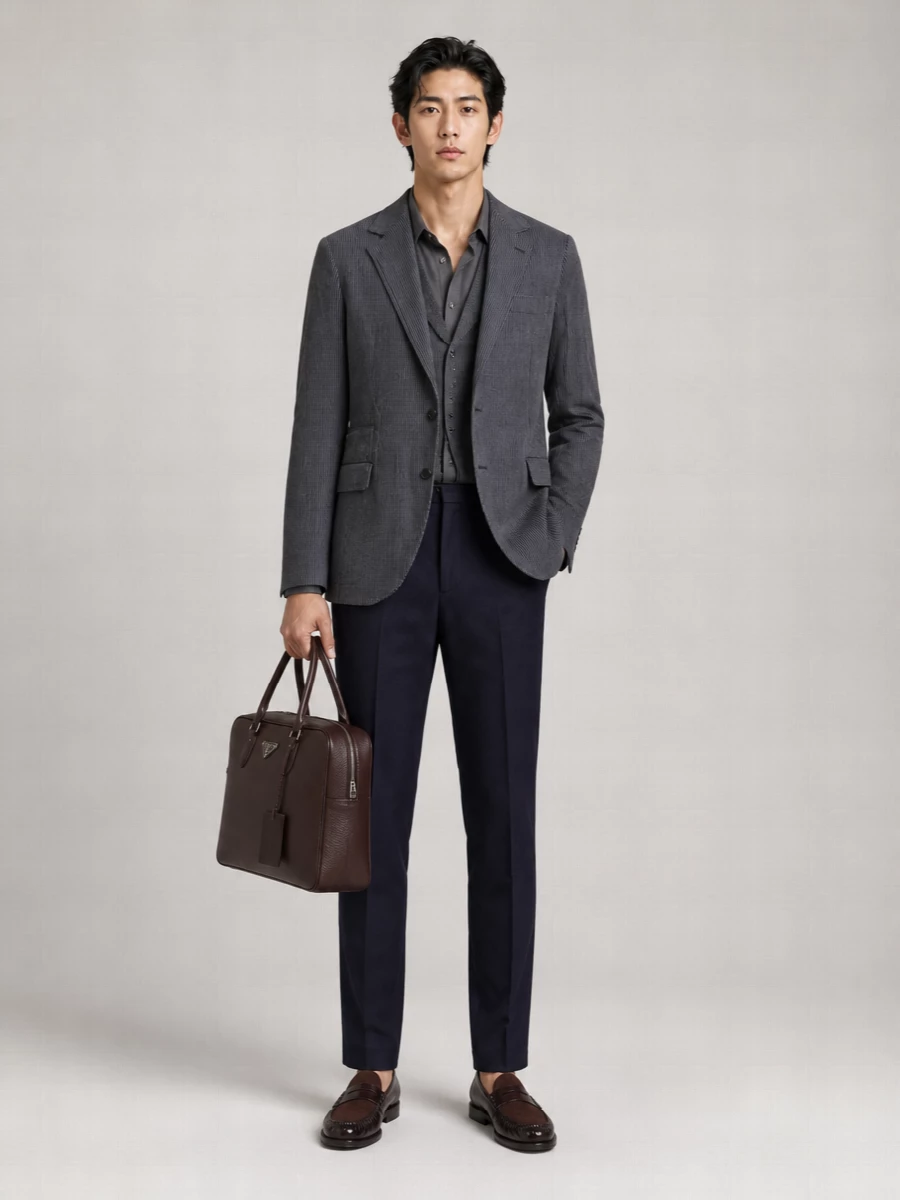 Prada Leather Tote Bag