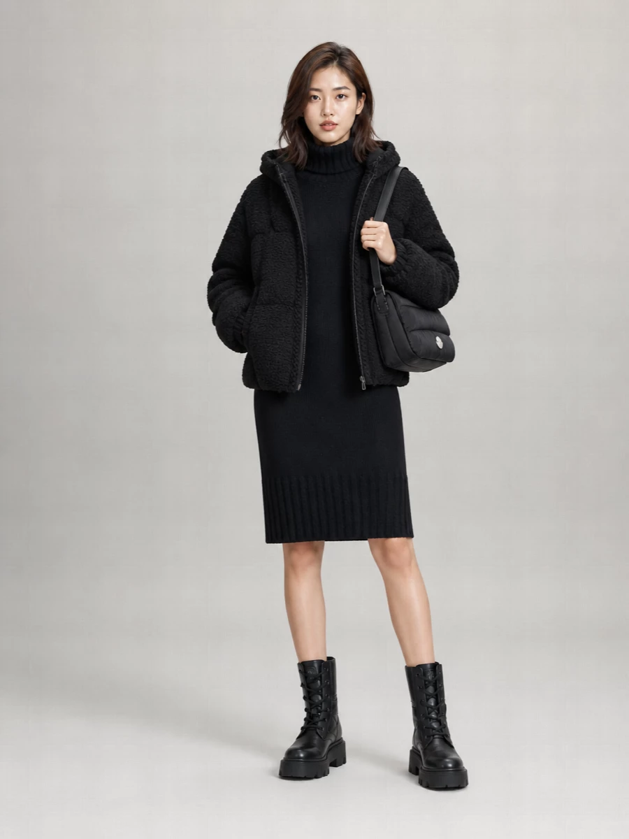 Moncler Boucle Down Puffer Jacket