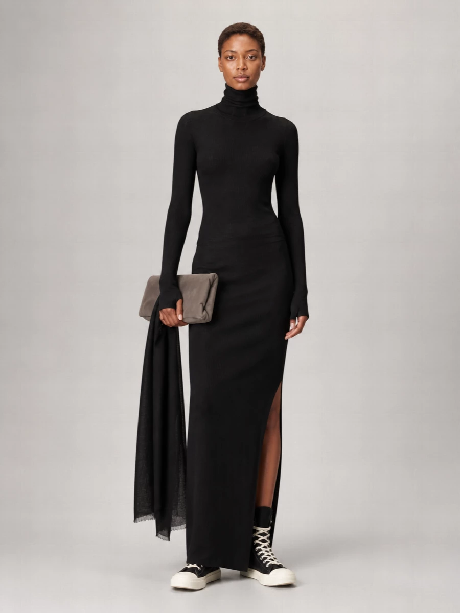 Rick Owens Na Leather Shoulder Bag