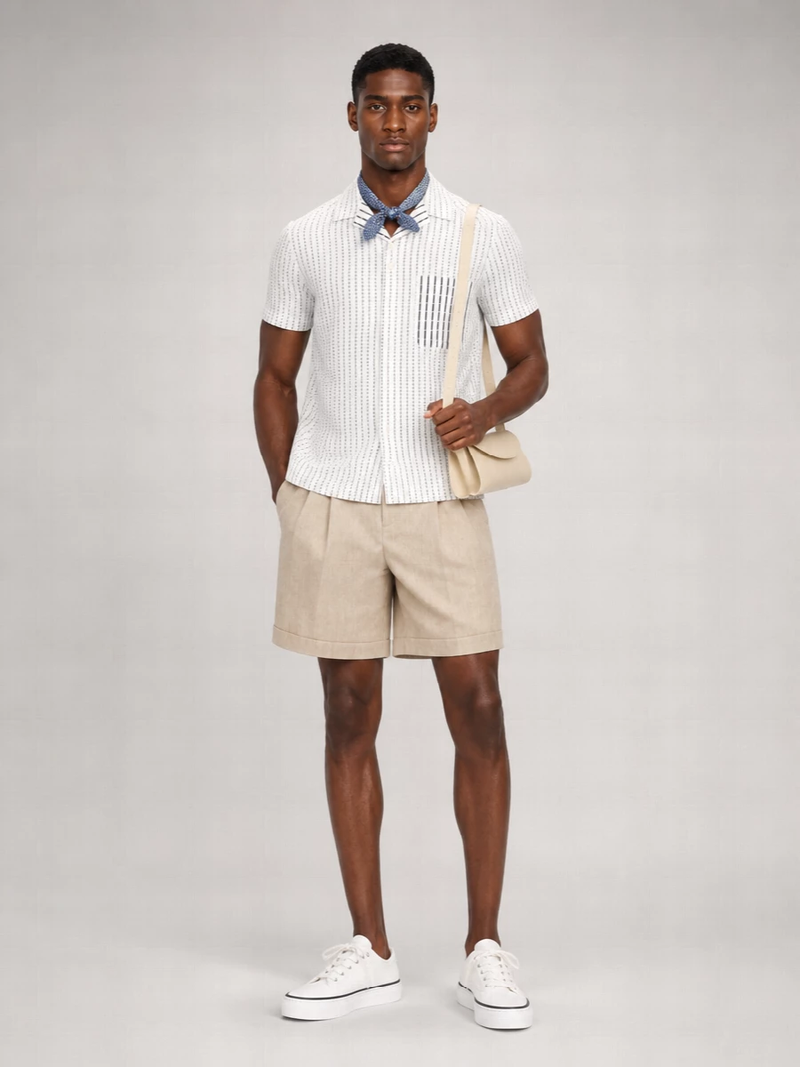 Jacquemus Cotton Printed Short-Sleeve Shirt