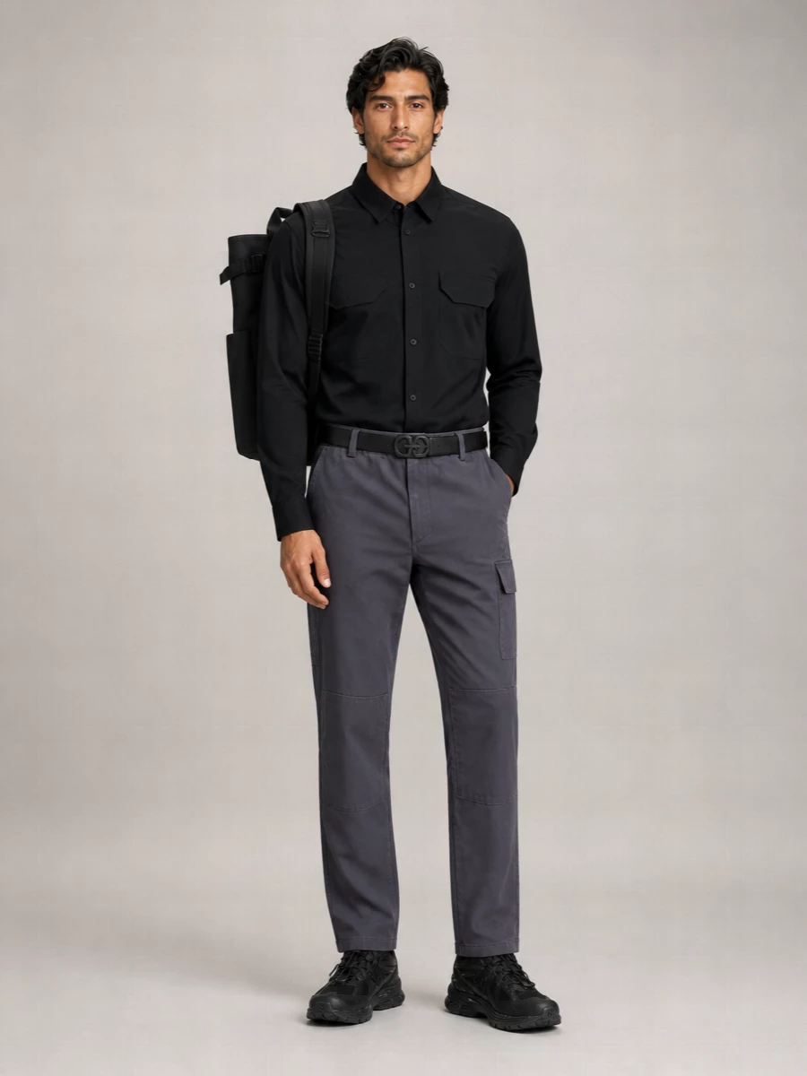 Gr10K Cotton Cargo Trousers