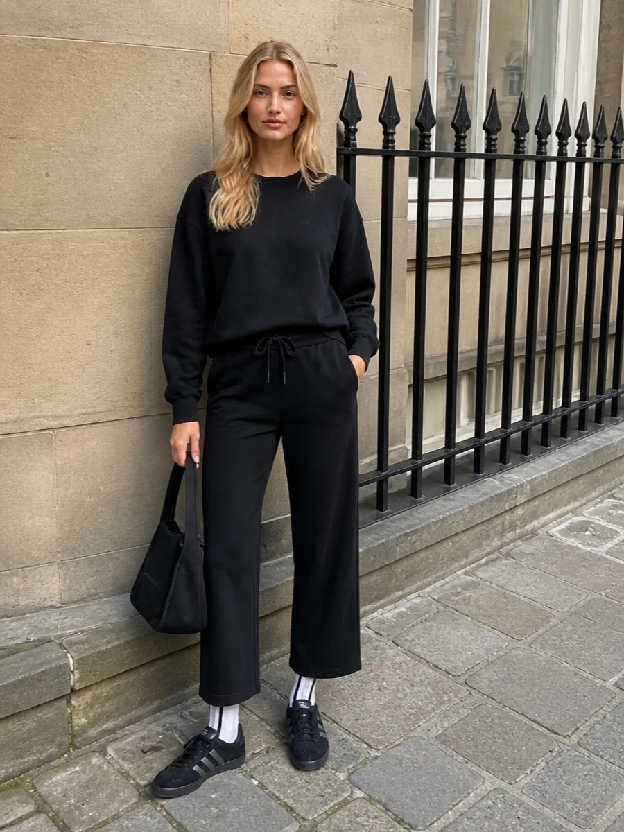 Calvin klein black lounge pants adidas sneakers
