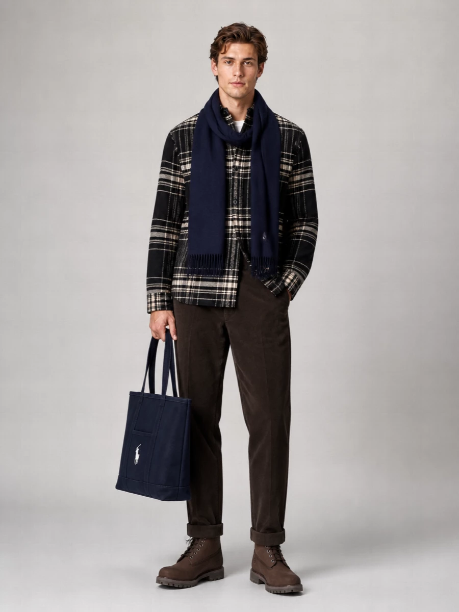 Polo Ralph Lauren Fringed Scarf