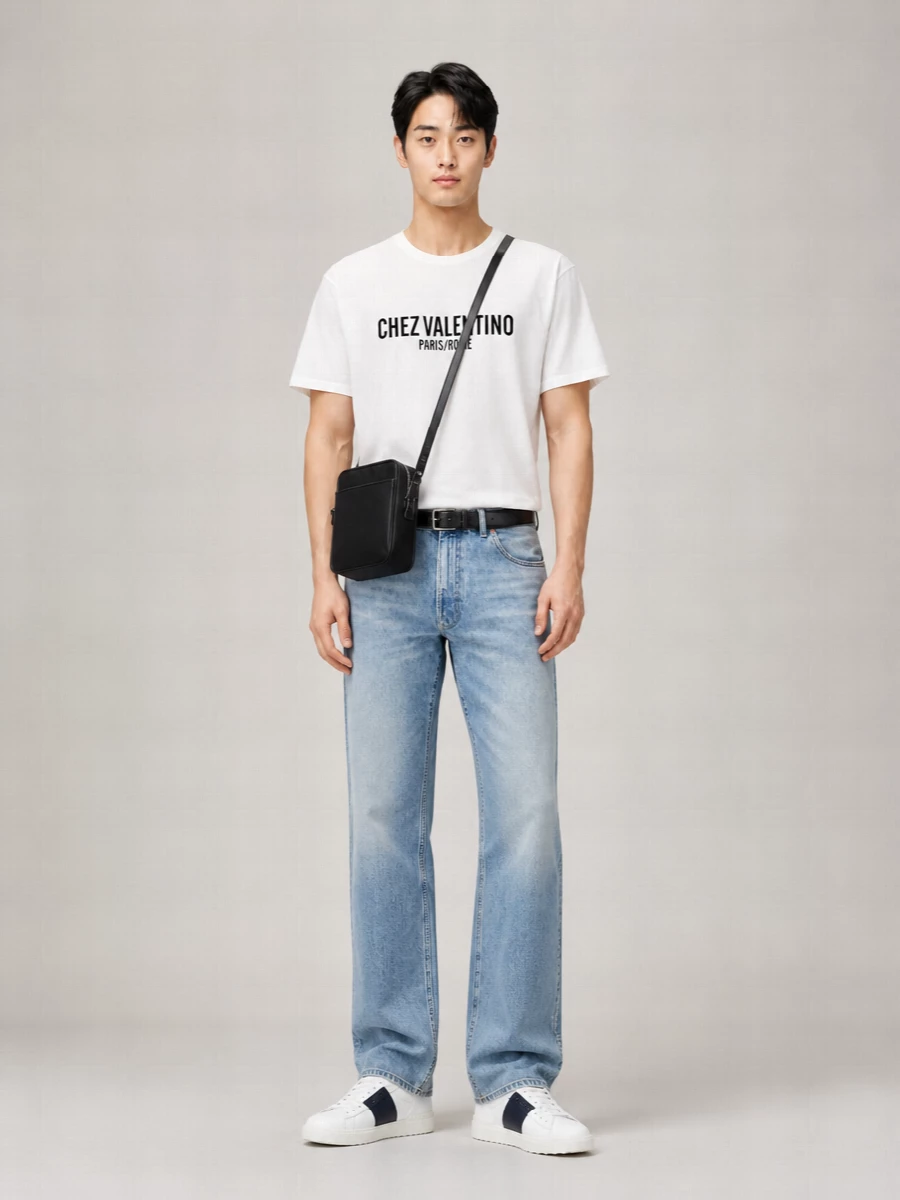 Valentino Garavani Leather Low-Top Sneakers