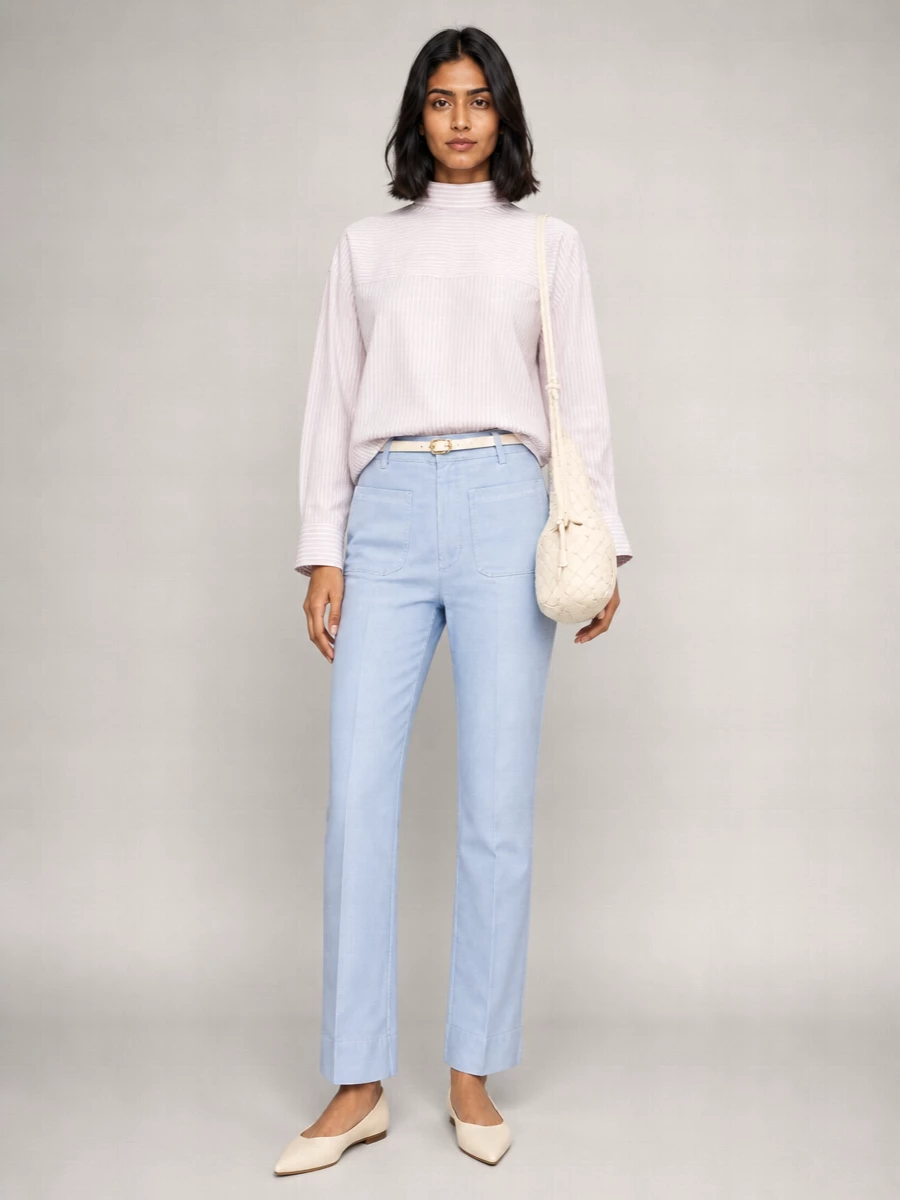 Victoria Beckham Alina Straight-Leg Jeans