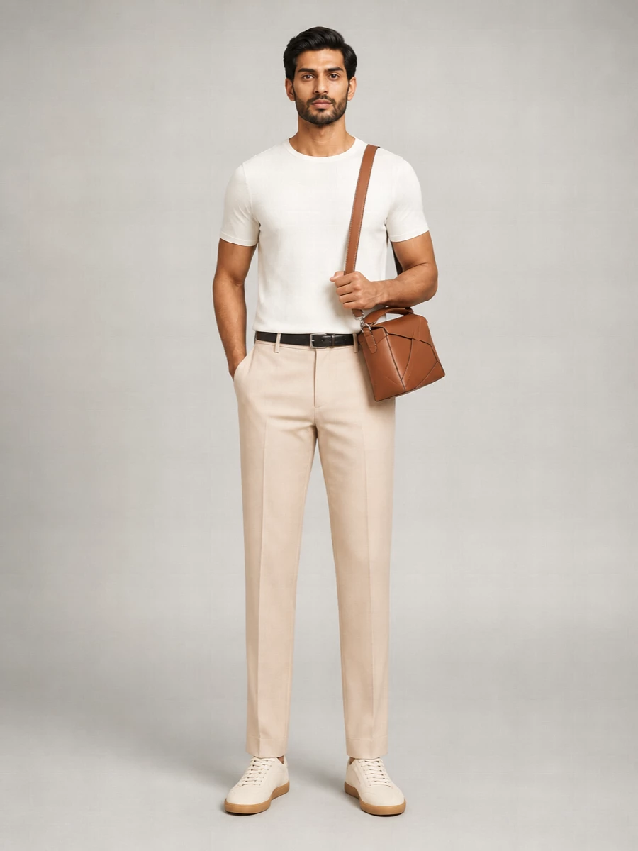 Zegna Knit Crew Neck T-Shirt