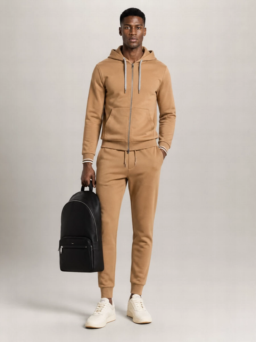 Boss Cotton Regular-Fit Hoodie