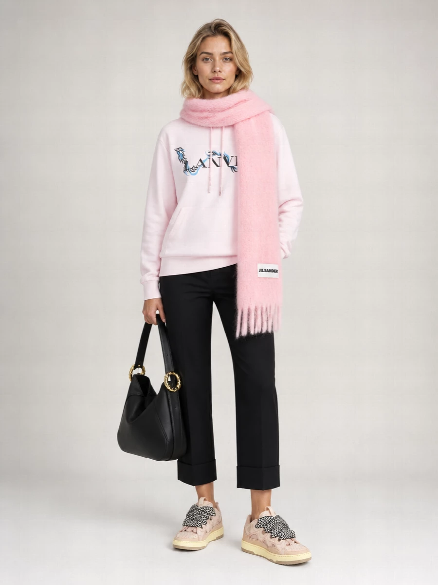 Lanvin Leather Low-Top Sneakers