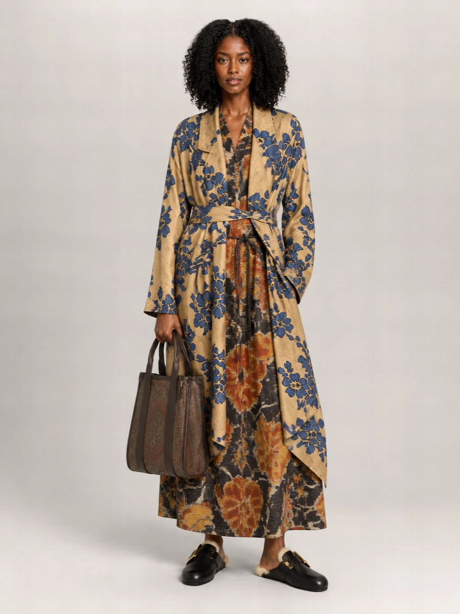 Etro Hand Paisley Tote Bag