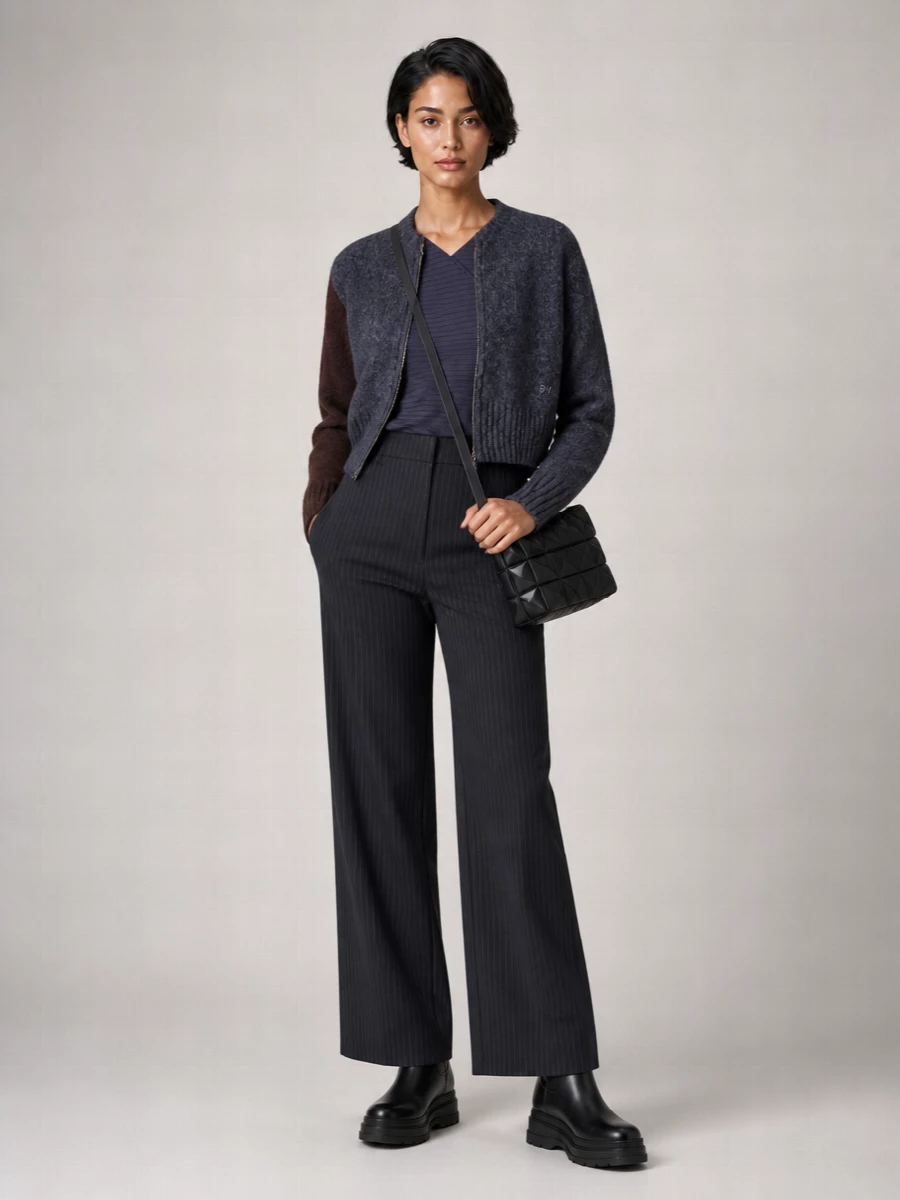 Paloma Wool crewneck fitted jacket