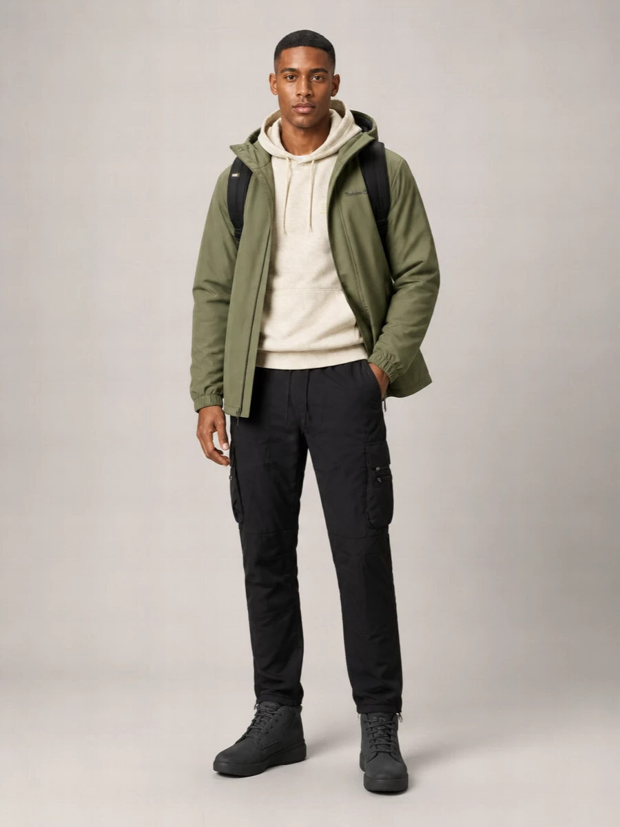 Timberland Polyester Puffer Jacket