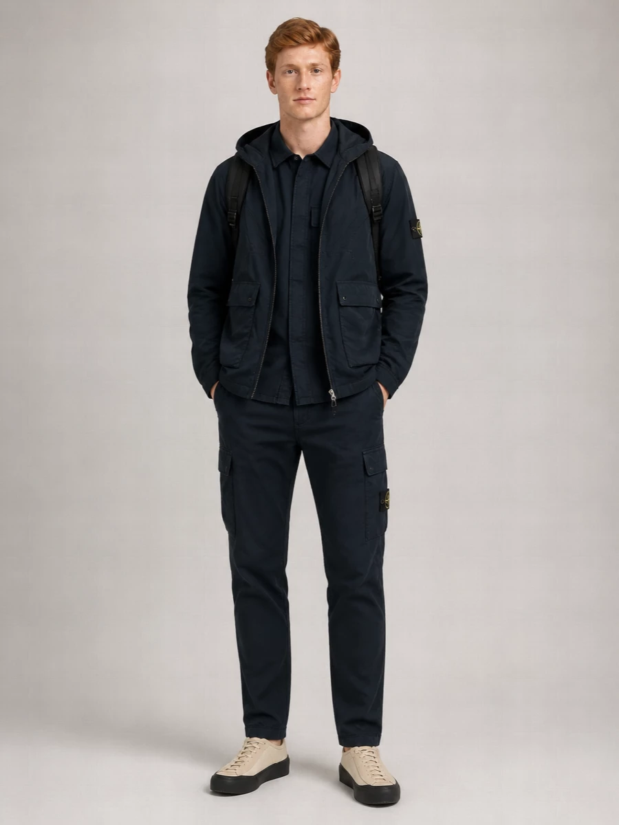 Stone Island Hooded Short Jacket