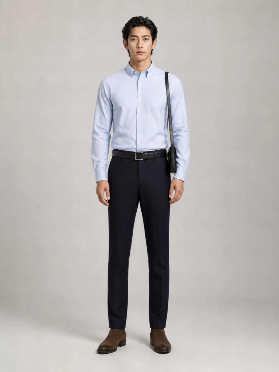 Emporio Armani Leather Belt