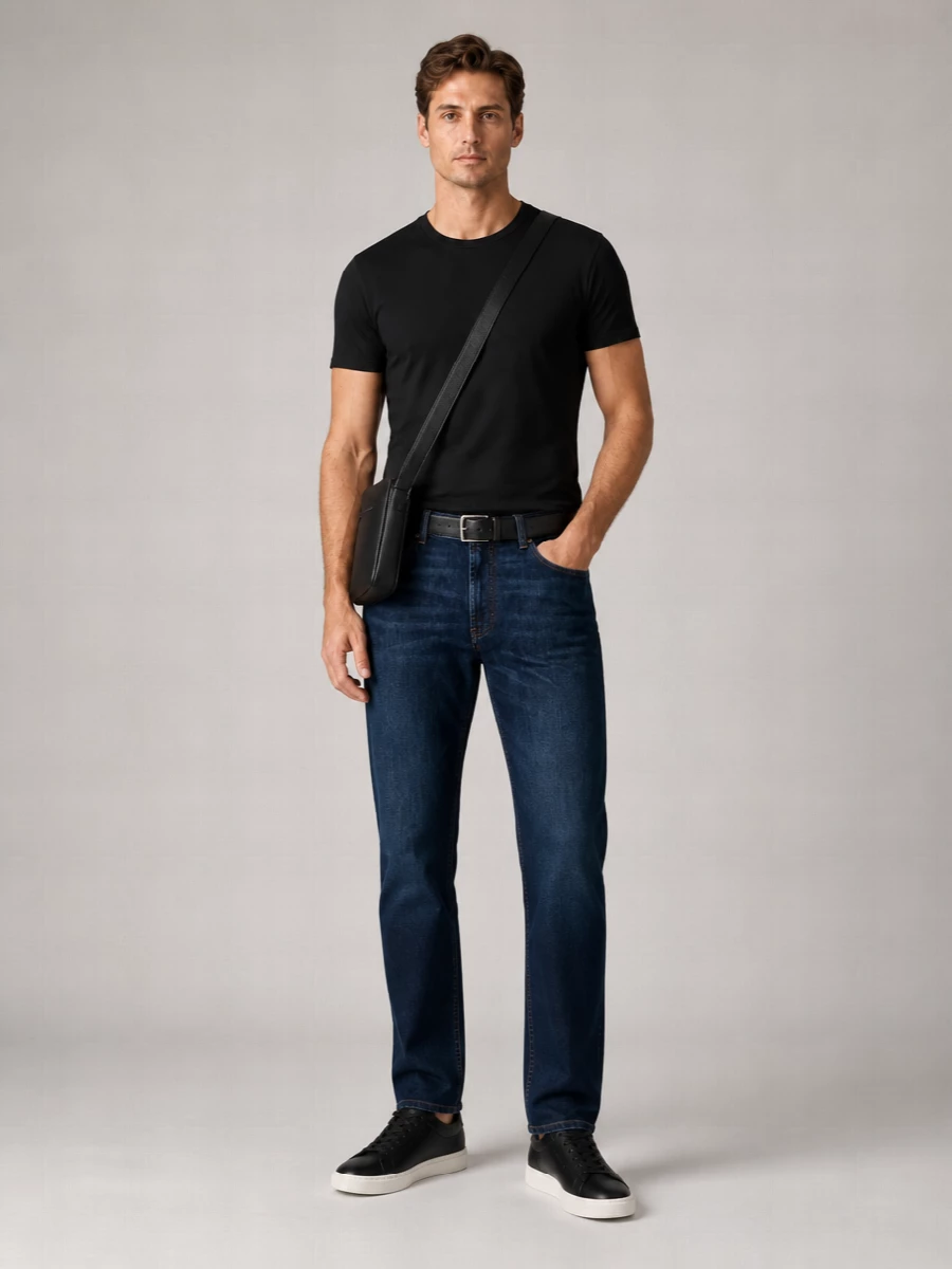 Emporio Armani Cotton Logo Short-Sleeve T-Shirt