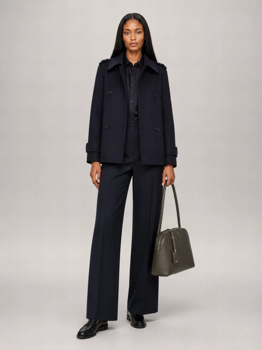 Max Mara Cashmere Virgin Wool Oversized Coat