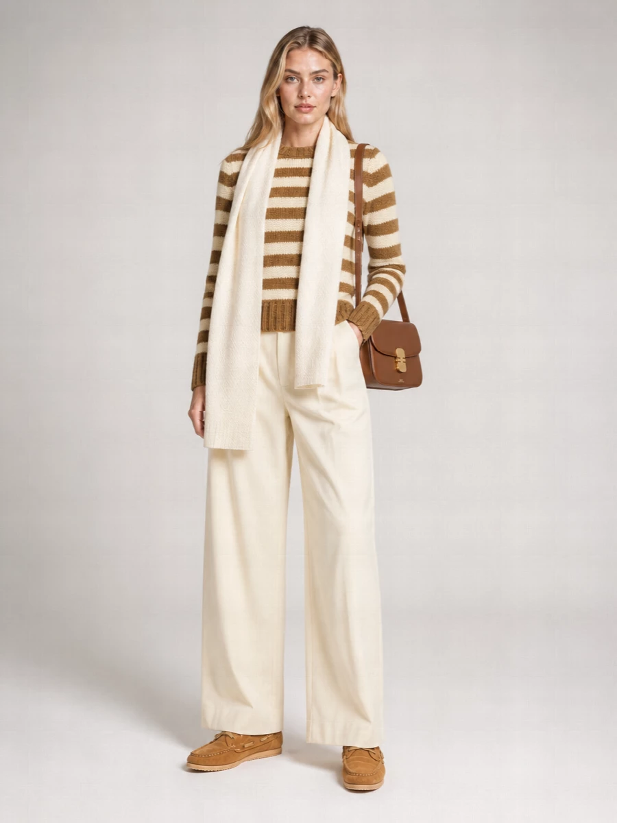 A.p.c. Striped Wool Jumper