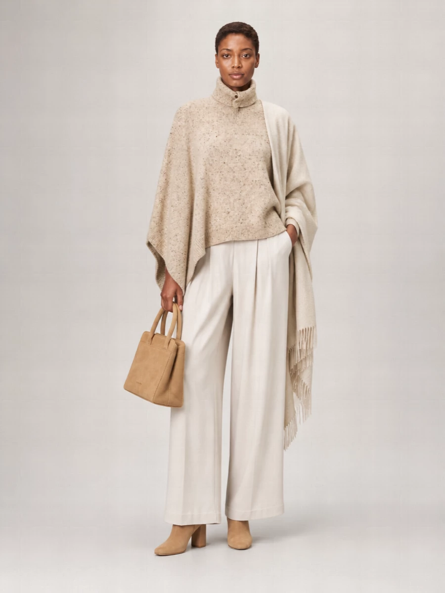 Fabiana Filippi Oversized High-Neck Jumper