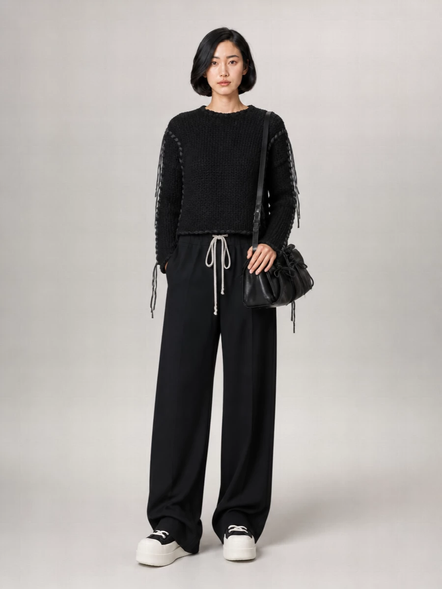 Acne Studios Patent Leather Shoulder Bag