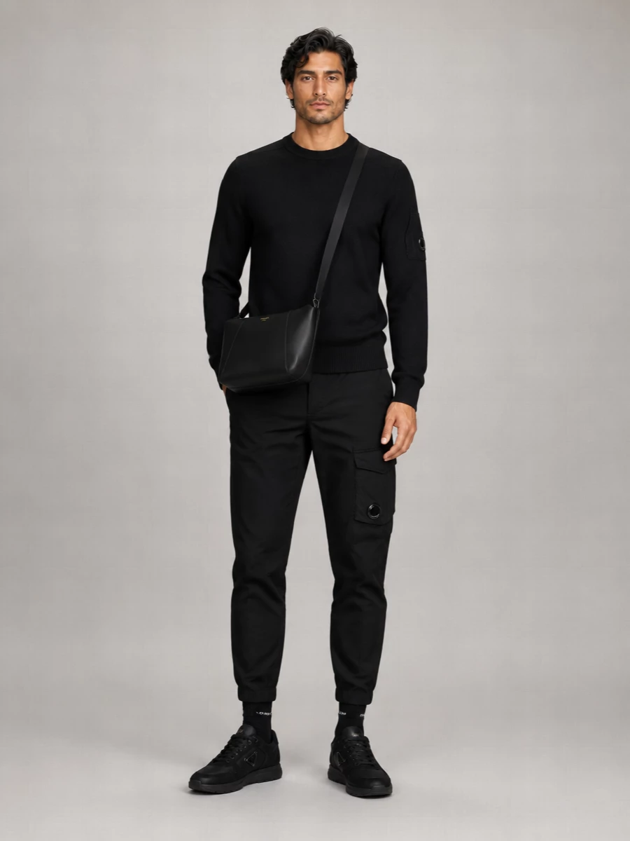 C.p. Company Wool Crew Neck Sweater