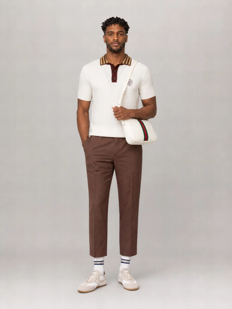Drôle De Monsieur Cotton Polo Shirt