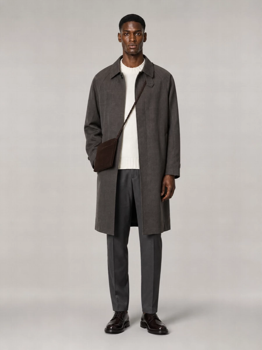 Dunst Wool Blend Single-Breasted Coat