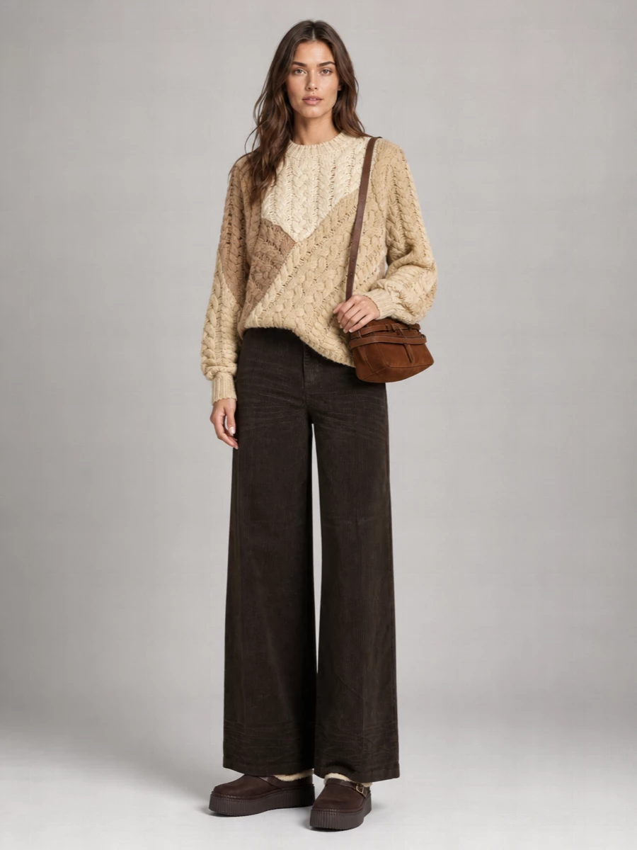 Moschino Suede Shoulder Bag