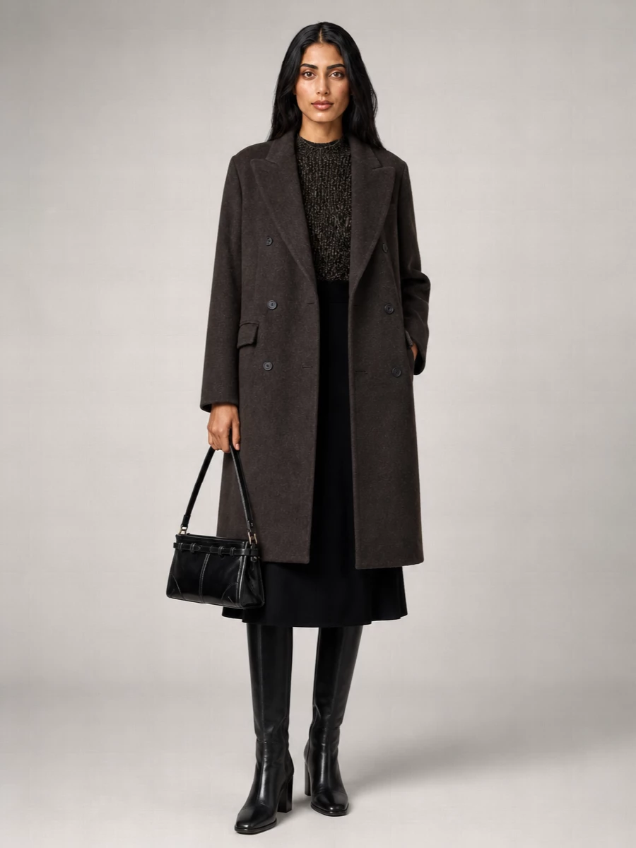 Prada Wool Blend Coat