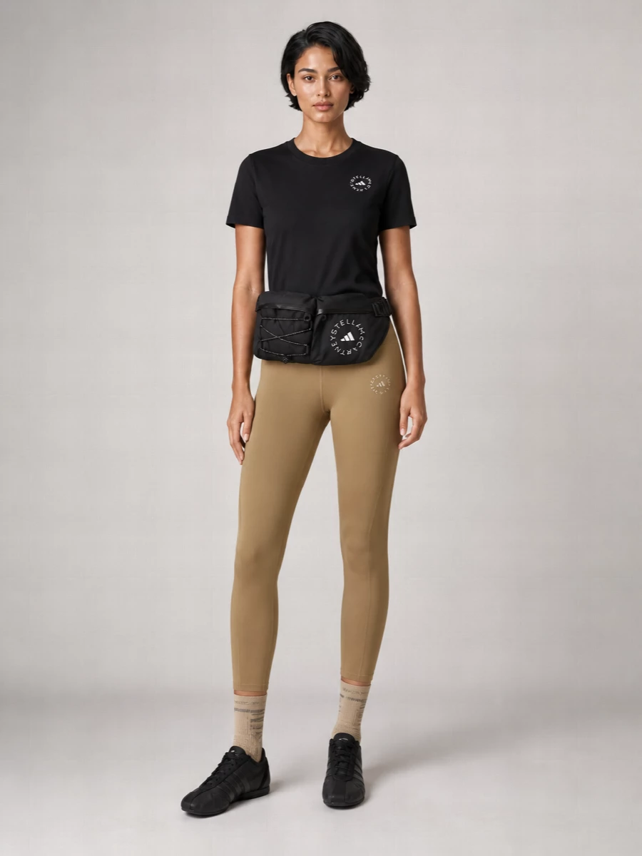 Adidas By Stella Mccartney High-Rise Logo Leggings
