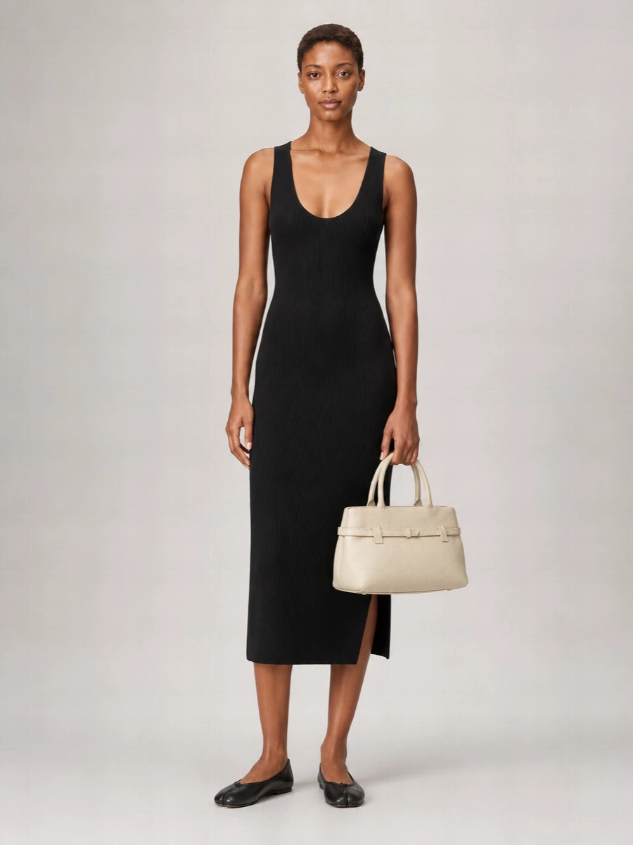 Manu Atelier Cylinder Tote Bag