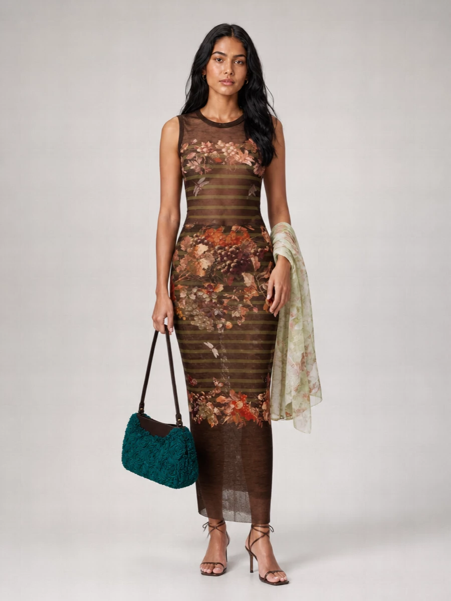 Jean Paul Gaultier Printed Tank Top