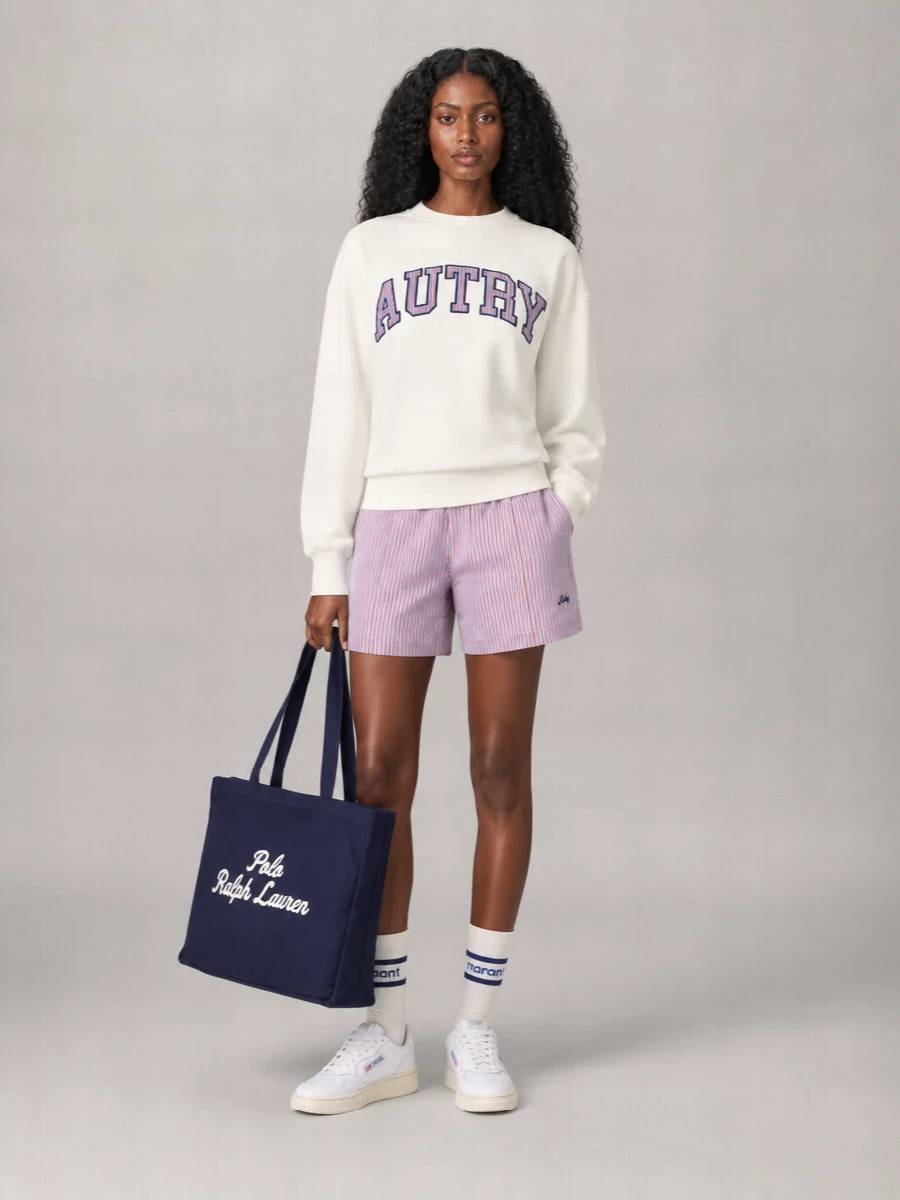 Autry Loose-Fit Cotton Sweatshirt