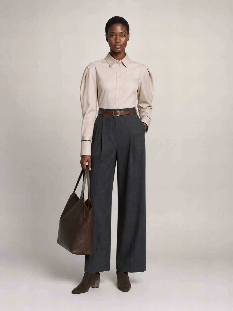 Brunello Cucinelli Na Leather Tote Bag