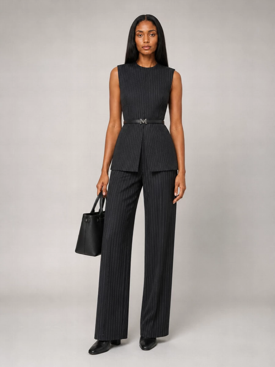 Sportmax Virgin Wool Suit Jacket