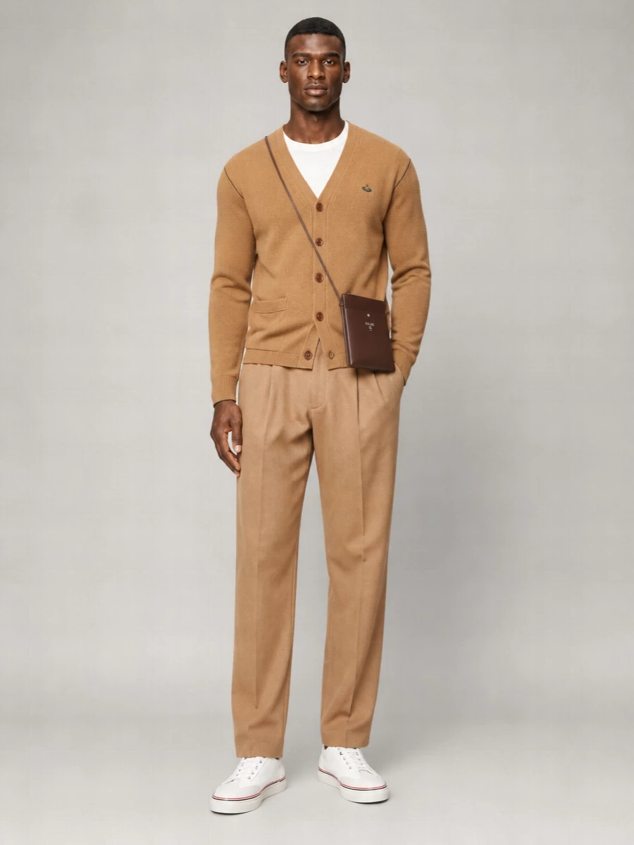 Vivienne Westwood Cashmere Wool Crewneck Cardigan
