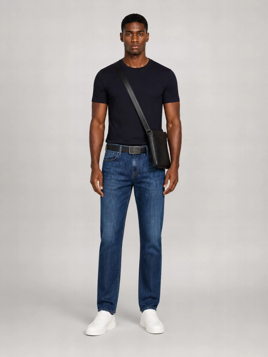 Emporio Armani Denim Straight-Leg Jeans