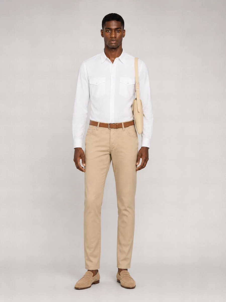 J&M Davidson Leather Belt