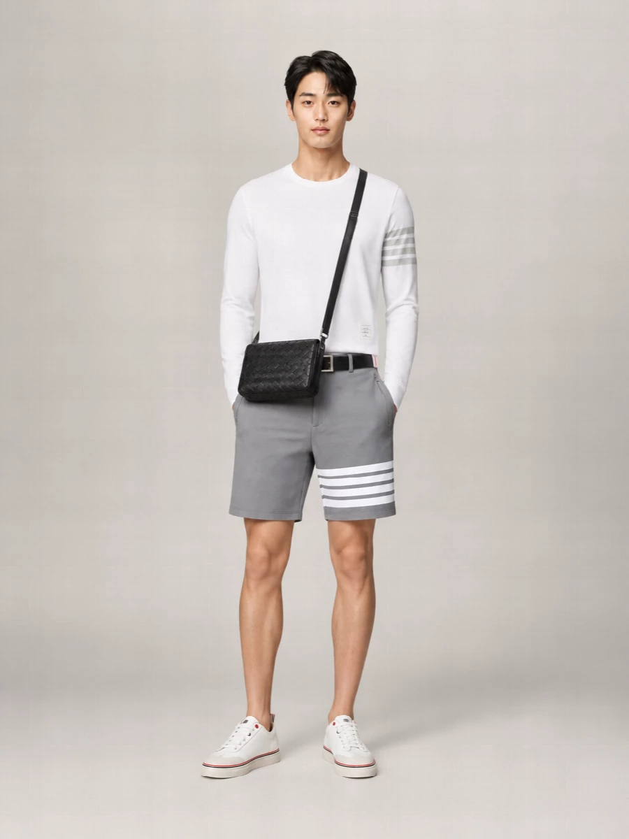 Thom Browne Cotton Long-Sleeve T-Shirt