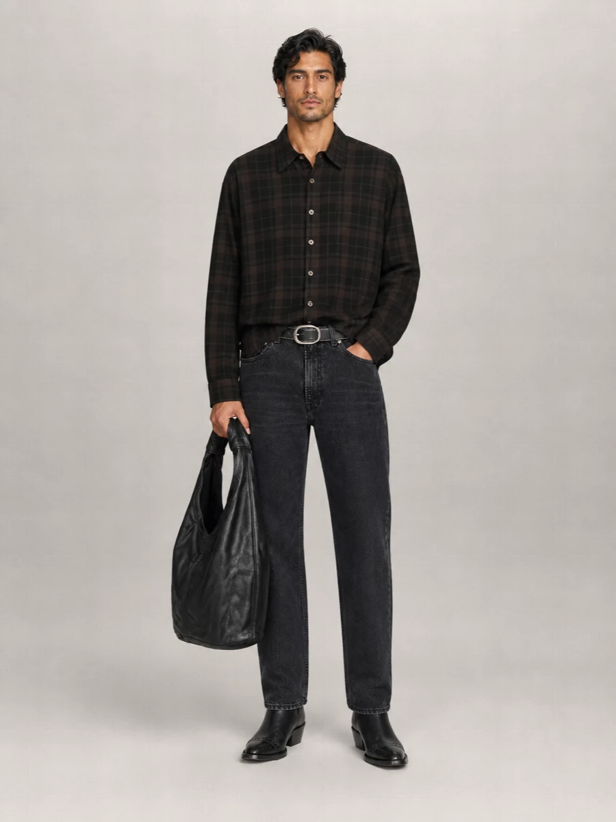 Our Legacy Denim Wide-Leg Jeans