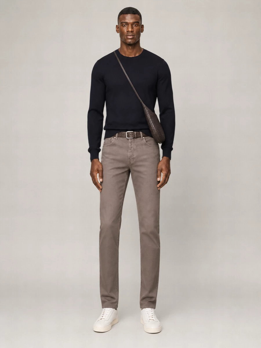 Brunello Cucinelli Denim Straight-Leg Jeans
