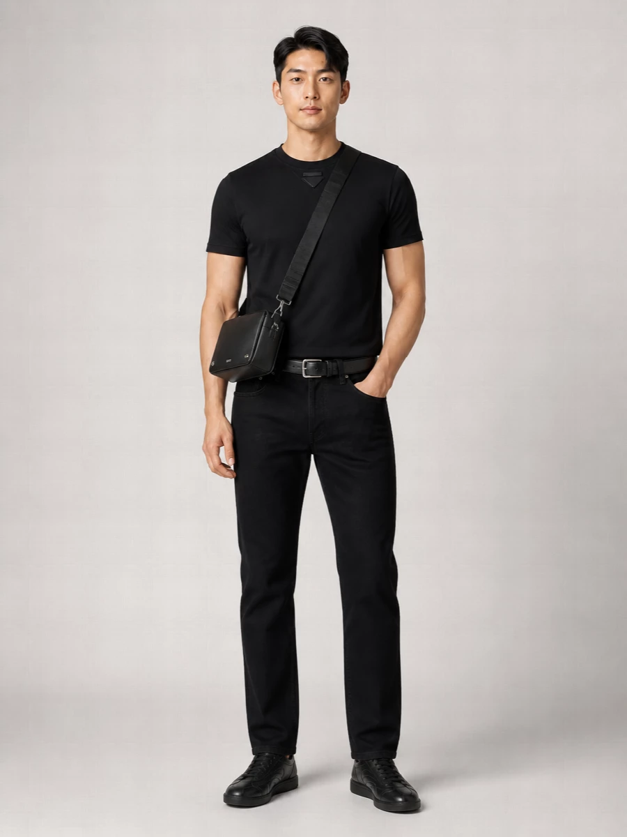 Prada Cotton Regular-Fit Crew-Neck T-Shirt