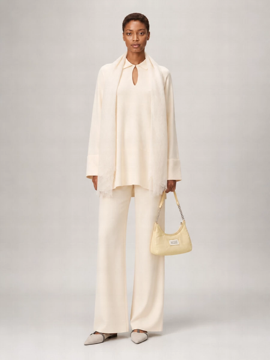 Max Mara Long-Sleeve Blouse