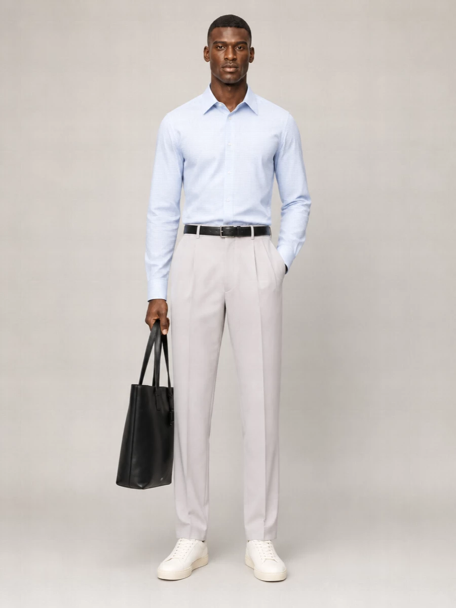 Tom Ford Cotton Checked Long-Sleeve Shirt