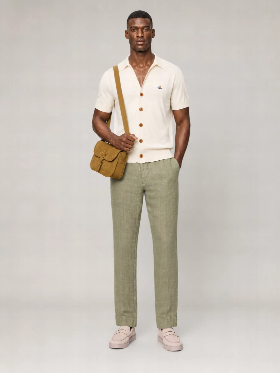 Vivienne Westwood Cotton Polo Cardigan