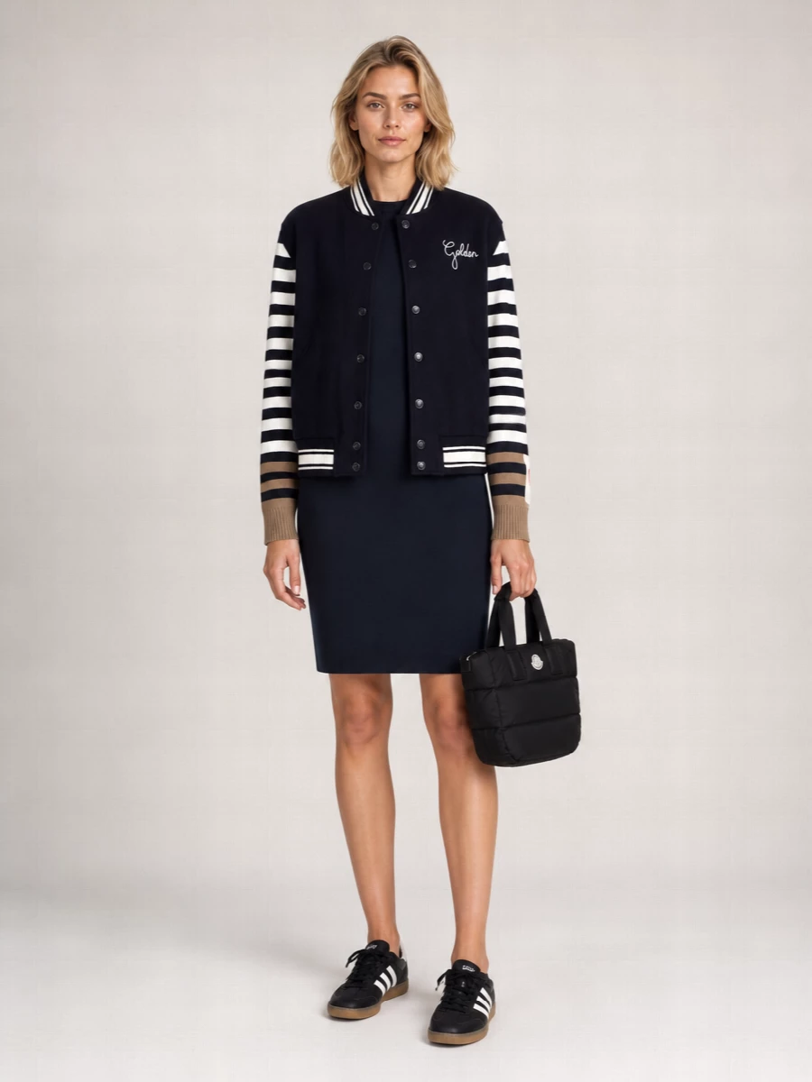 Moncler Mini Caradoc Handbag In Fabric