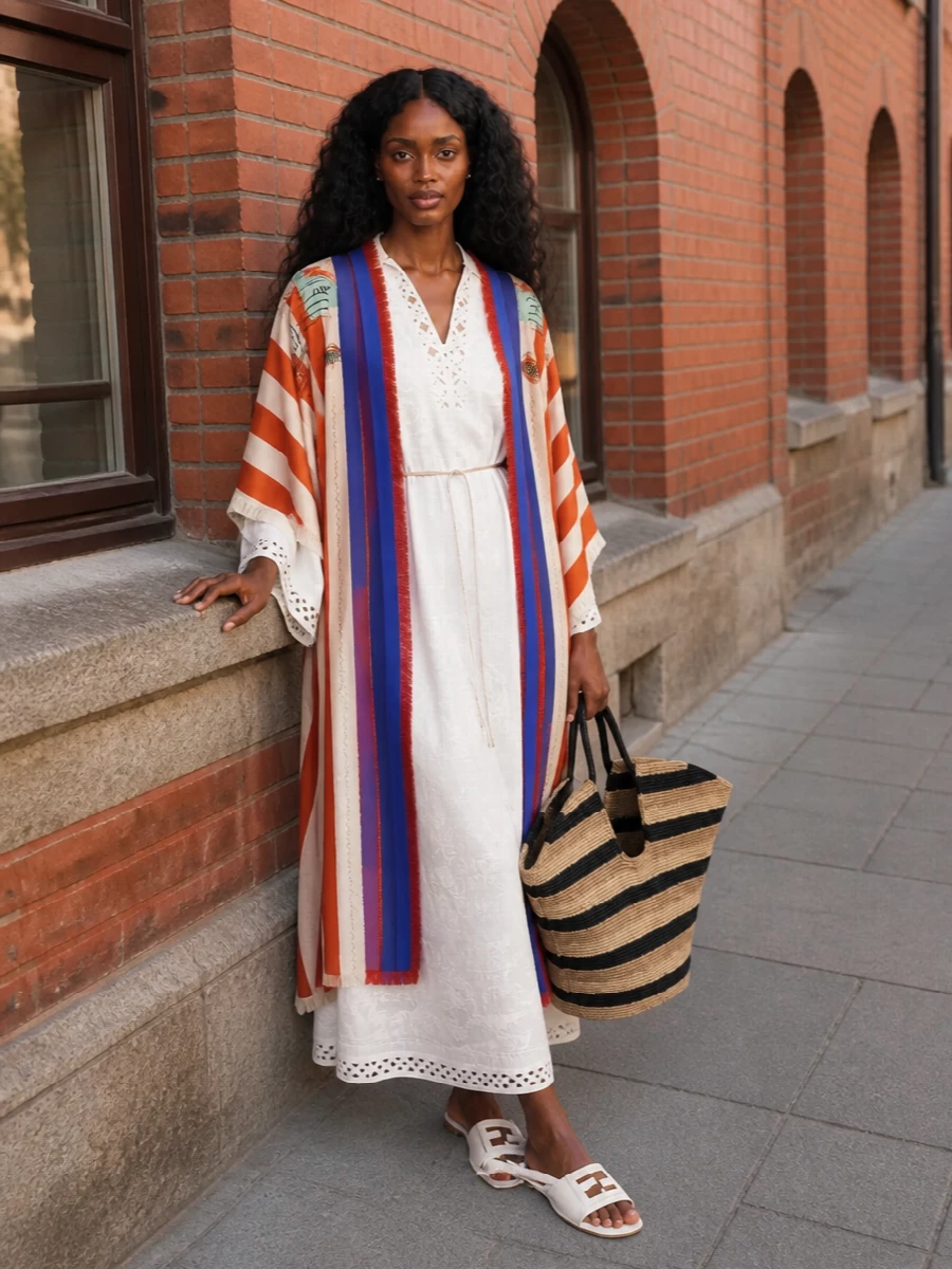 Fendi kaftan zimmermann beach dress slides