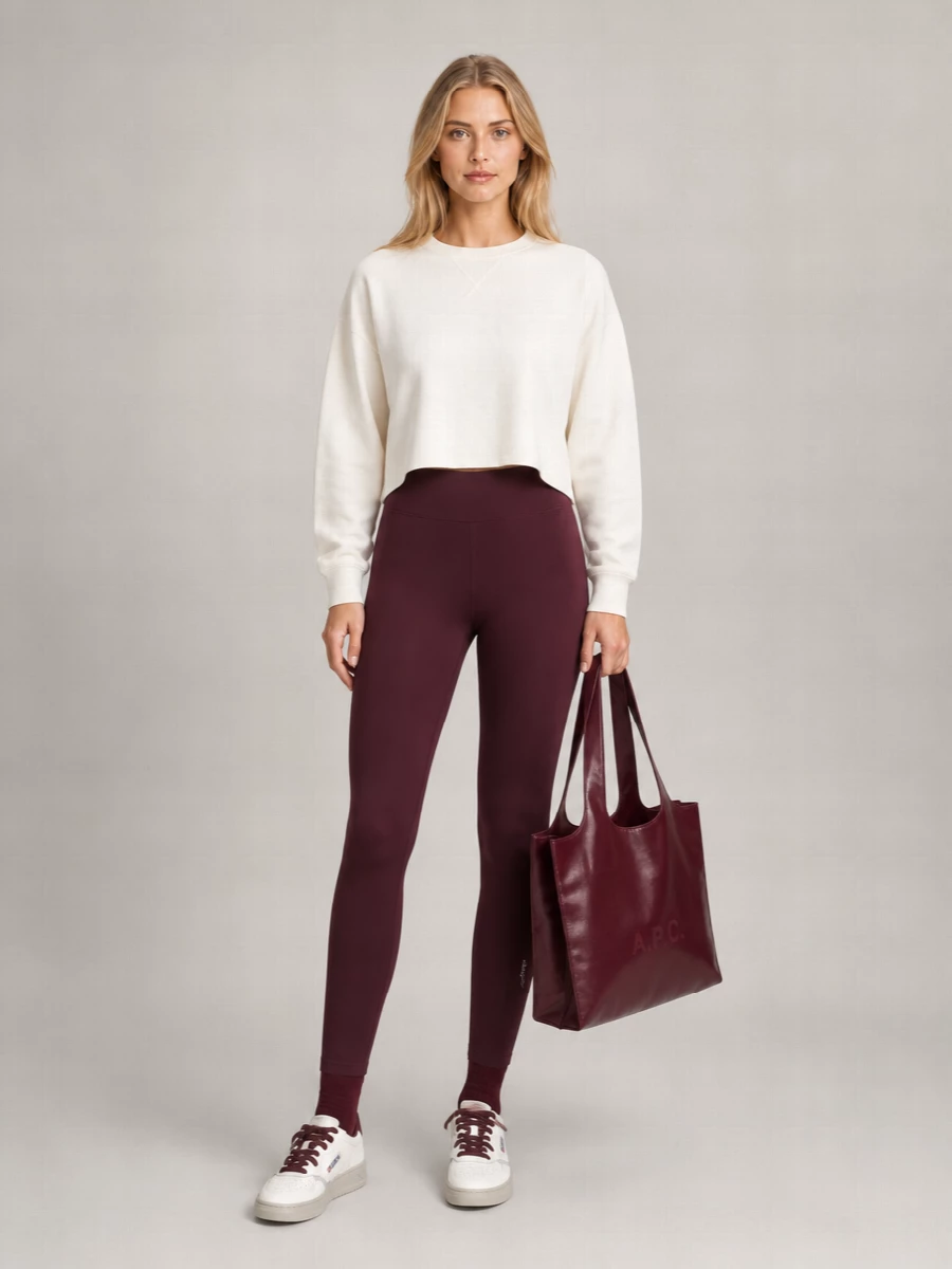 Autry logo-print slim-fit leggings