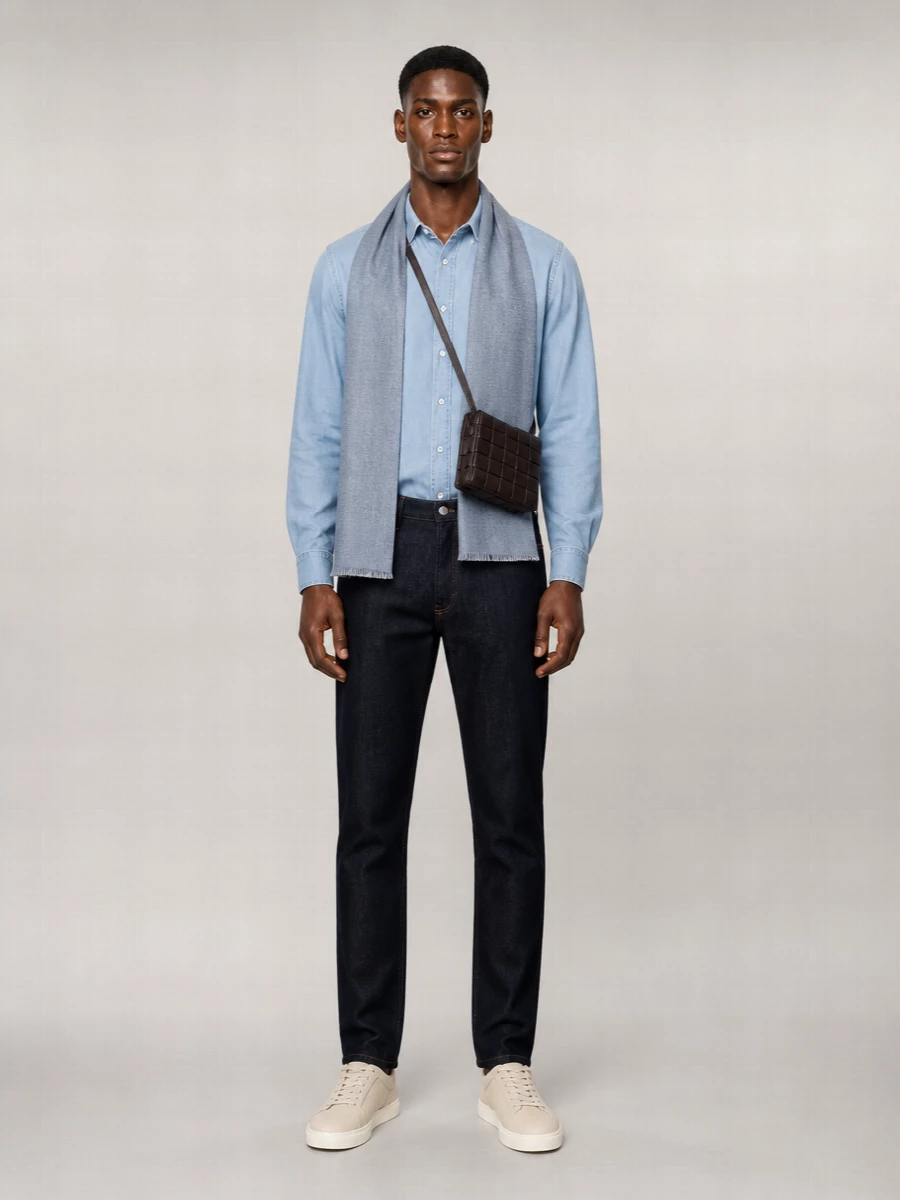Brunello Cucinelli Denim Shirt